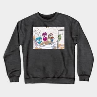 What Happened to the Rabbit After the Race Crewneck Sweatshirt